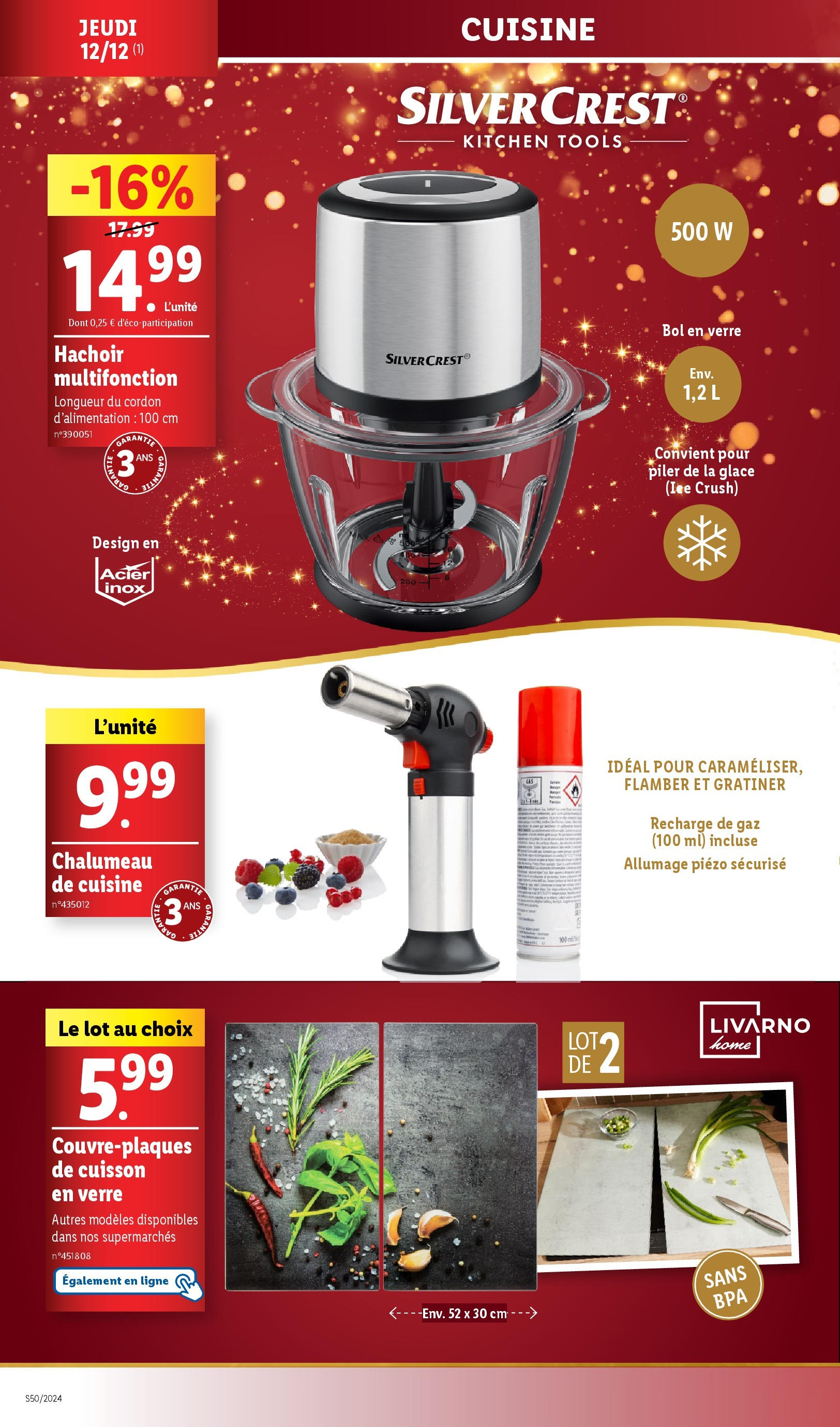 Catalogue LIDL du 11/12/2024 | Promo prospectus en ligne | Page: 4 | Produits: Bol