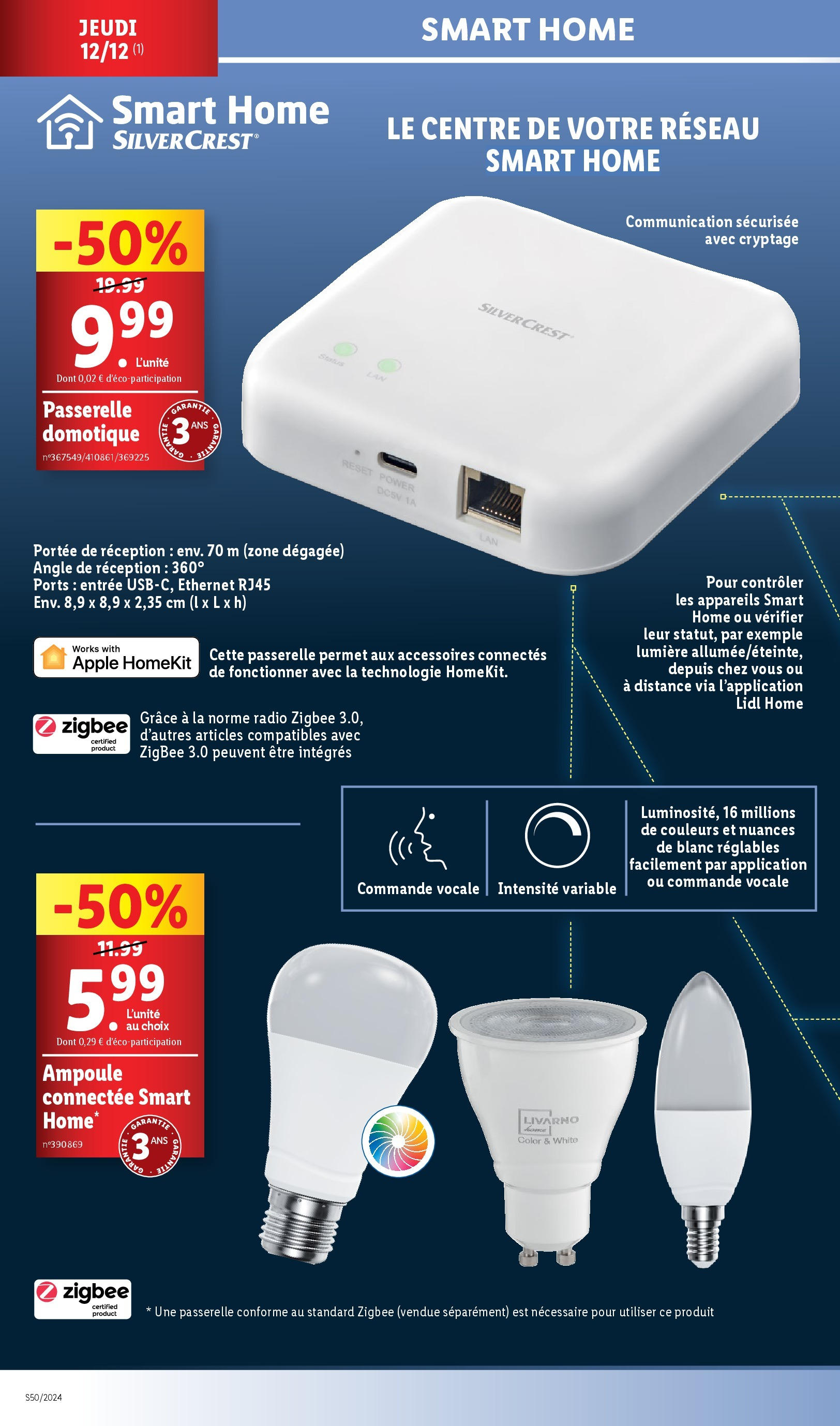 Catalogue LIDL du 11/12/2024 | Promo prospectus en ligne | Page: 14 | Produits: Radio