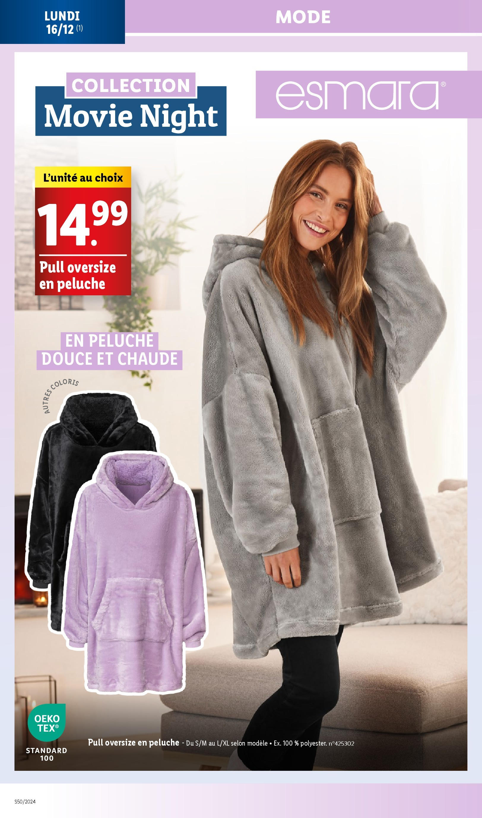 Catalogue LIDL du 11/12/2024 | Promo prospectus en ligne | Page: 28 | Produits: Peluche, Pull