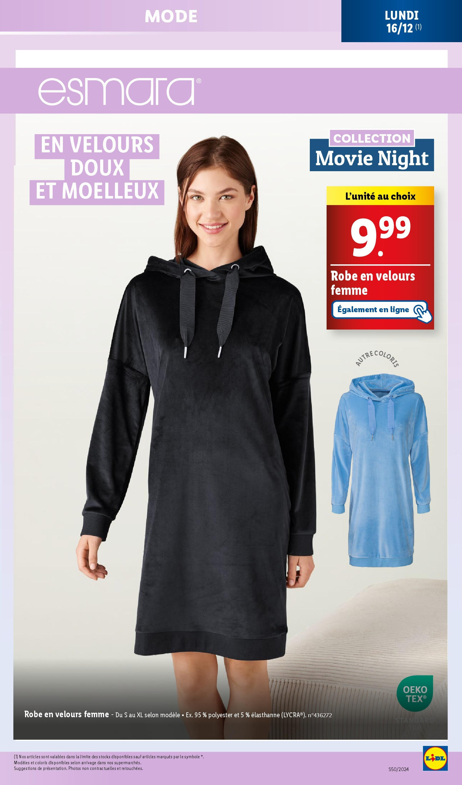 Catalogue LIDL du 11/12/2024 | Promo prospectus en ligne | Page: 29 | Produits: Robe