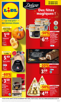 LIDL - Prévisualisation de LIDL - Retrouvez une sélection de viandes, poissons ou encore fruits de mer à prix Lidl. valide à partir de 10.12.2024