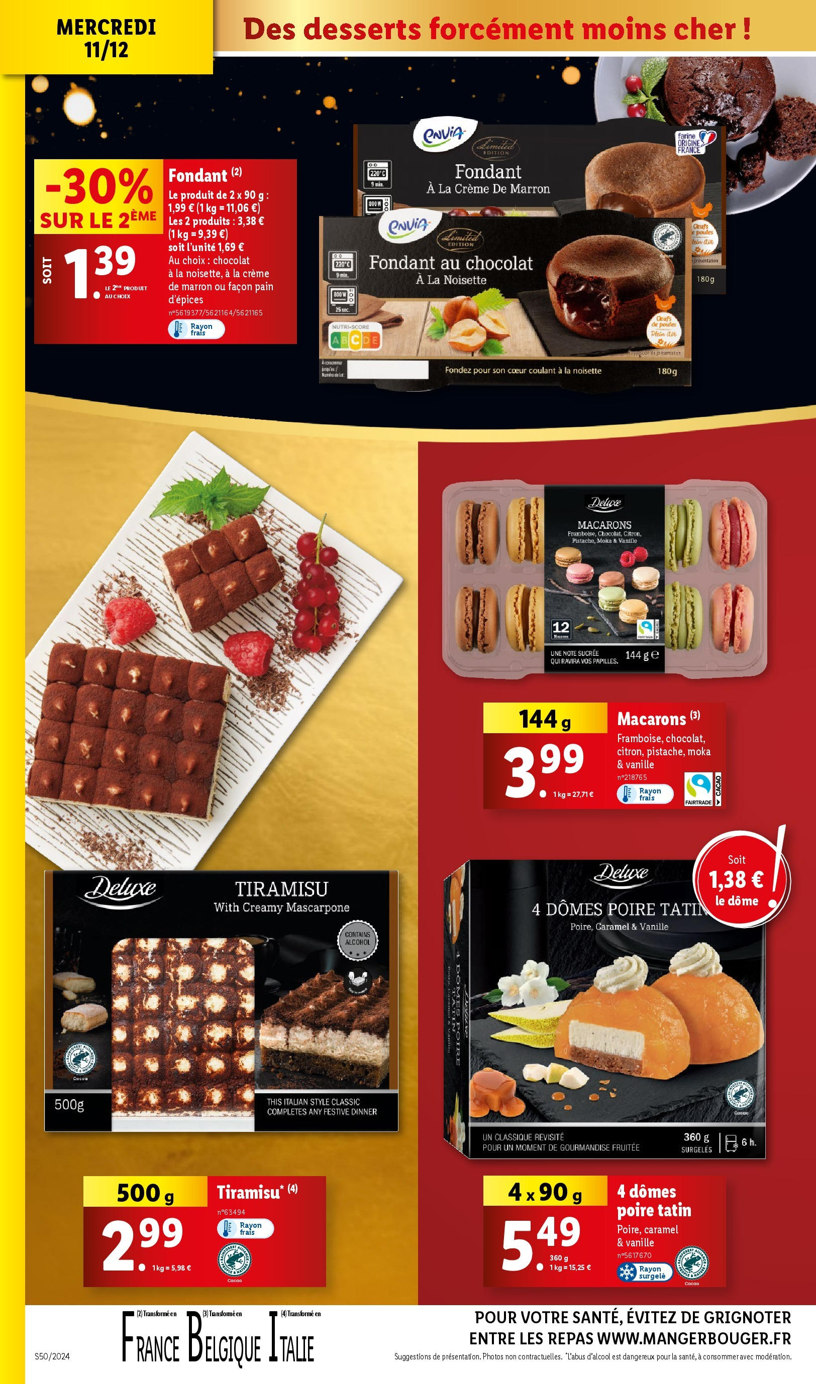 Catalogue LIDL du 10/12/2024 | Promo prospectus en ligne | Page: 20 | Produits: Noisette, Pain, Chocolat, Mascarpone