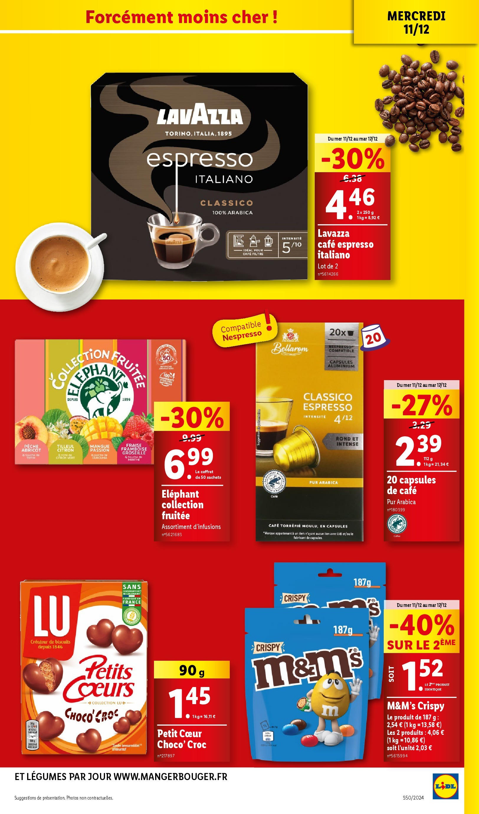 Catalogue LIDL du 10/12/2024 | Promo prospectus en ligne | Page: 29 | Produits: Filtre, Fraise, Café, Biscuits