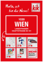 KiK KiK: Neueröffnung Wien - bis 09.12.2024