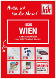 KiK: Neueröffnung Wien