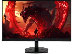 ACER Nitro KG241YP3bip 23,8 Zoll Gaming Monitor, Full-HD, 0,5 ms Reaktionszeit, 250 cd/m², 180 Hz, Schwarz