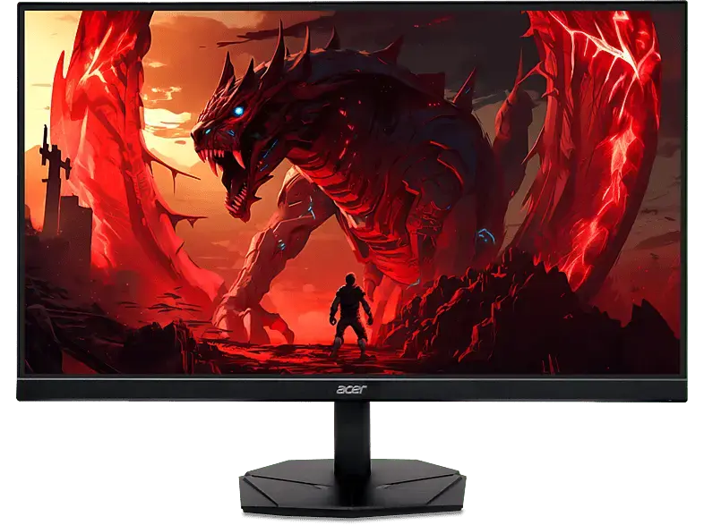 ACER Nitro KG241YP3bip 23,8 Zoll Gaming Monitor, Full-HD, 0,5 ms Reaktionszeit, 250 cd/m², 180 Hz, Schwarz