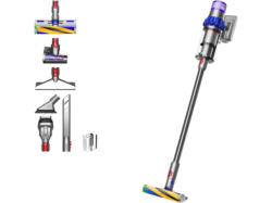 Dyson V15 Detect Fluffy Akku Staubsauger (0,76 l, Akkulaufzeit: bis zu 60 Minuten, Blau/Nickel)