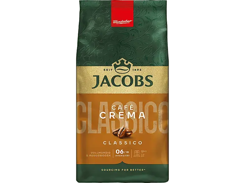 Jacobs Kaffeebohnen 1kg Crema Classico