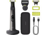 MediaMarkt Philips QP6652/61 OneBlade Pro 360 Face + Body Barttrimmer, Chromdesign, Akkubetrieb - bis 24.12.2024