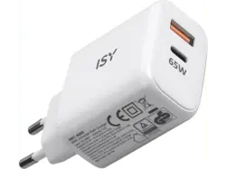 ISY Ladegerät IWC 4065, 65W, Weiß