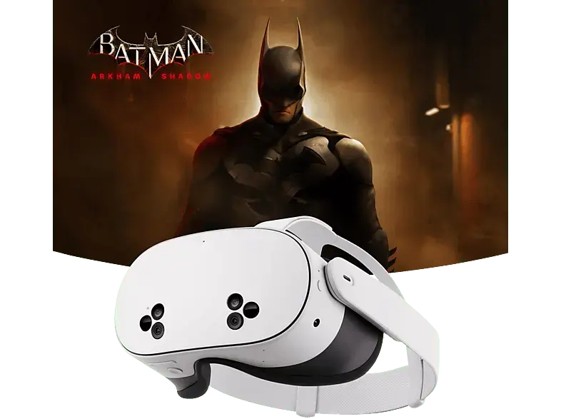 META Quest 3S 256 GB - Mit Batman: Arkham Shadow und 3-monatigem META Quest+ Probeabo All-in-One-Headset; VR Brille