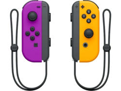 NINTENDO Switch Joy-Con 2er-Set (neon-lila/neon-orange); Controller