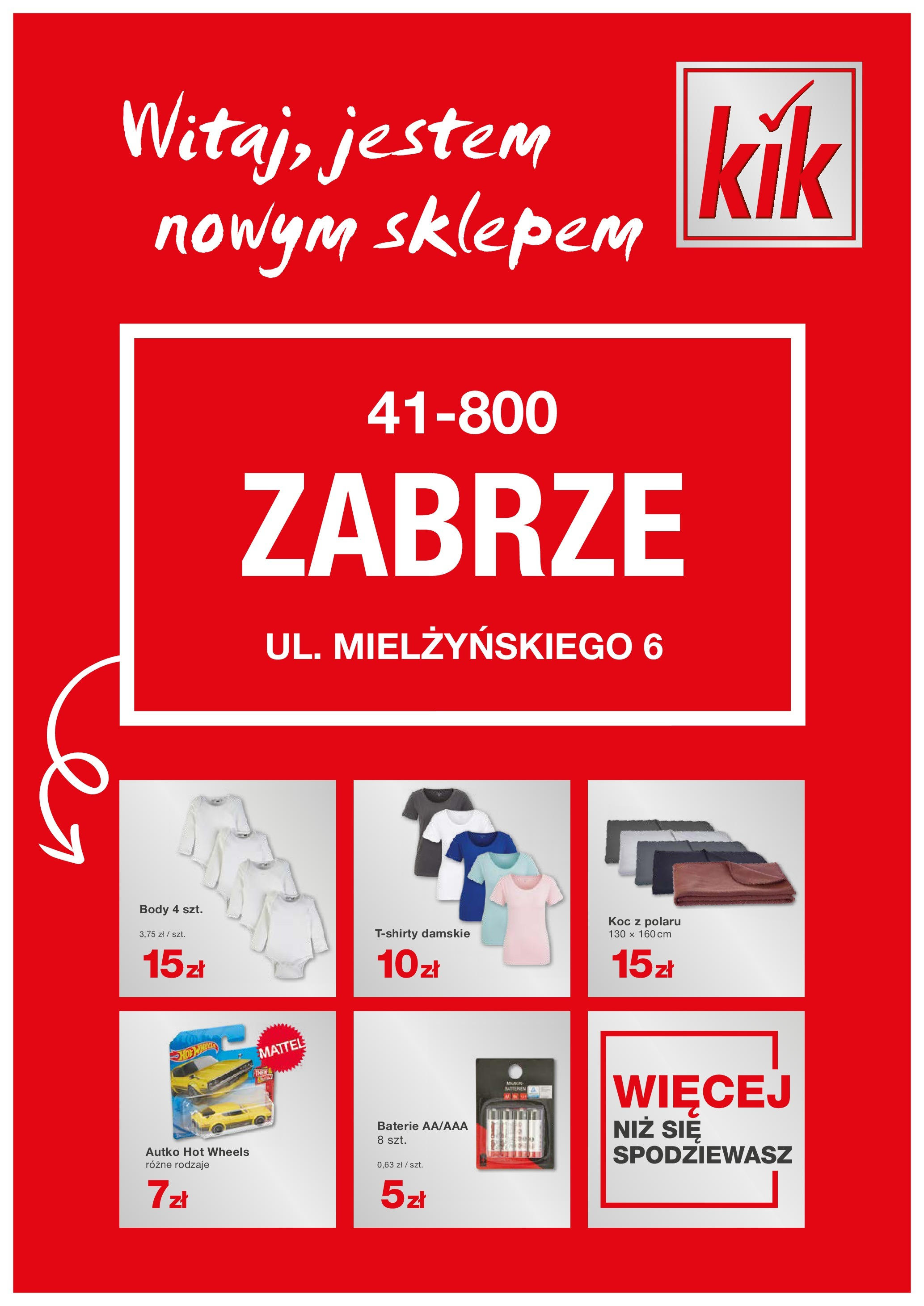 Kik gazetka online 25.12.2024 - Aktualna gazetka promocyjna - Numer strony 1