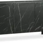 JYSK JYSK Bufet KRONDAL 3 uși aspect marmură