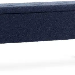 JYSK Bancă BADSTED spațiu depoz bleumarin