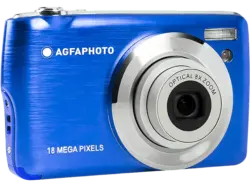 AgfaPhoto Realishot DC8200BL Digitalkamera, 8x optical Zoom, Full HD Video, 18 MP Foto, 2.7 Zoll LCD, Blau