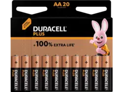 Duracell AA Plus Batterie, 20er Pack