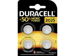 Duracell CR2025, 4er-Pack; Batterie