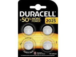 Duracell CR2025, 4er-Pack; Batterie