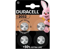 Duracell 2032 Knopfbatterie Lithium, 4er Pack