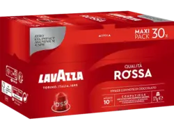 Lavazza Espresso Qualita Rossa Kaffeekapsel, 30 Stück, Kompatibles System: Nespresso