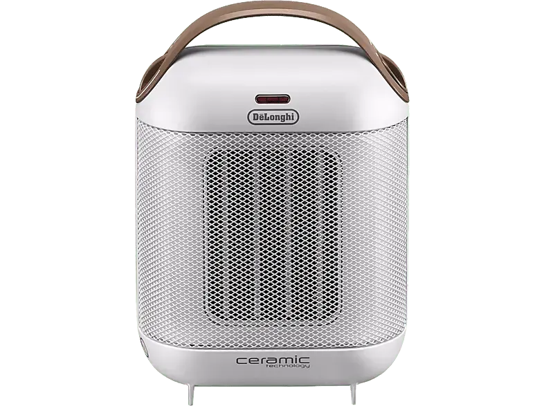 De'Longhi Heißlüfter Keramik Ivory White HFX 30C18 IW Heizlüfter (1800 Watt)