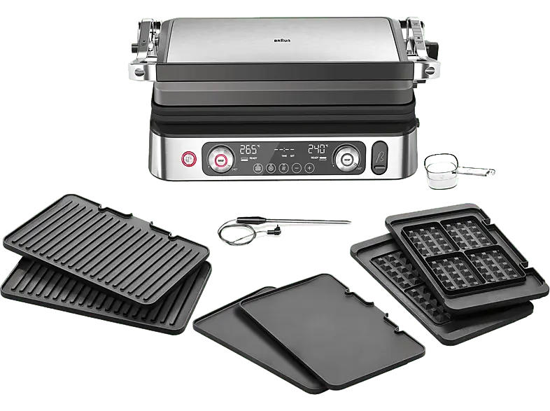 Braun Multigrill 9 Pro CG 9167 Kontaktgrill silber