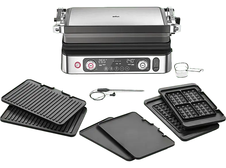 Braun Multigrill 9 Pro CG 9167 Kontaktgrill silber
