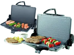 Kenwood Plattengriller HGM2000SI titan/grau