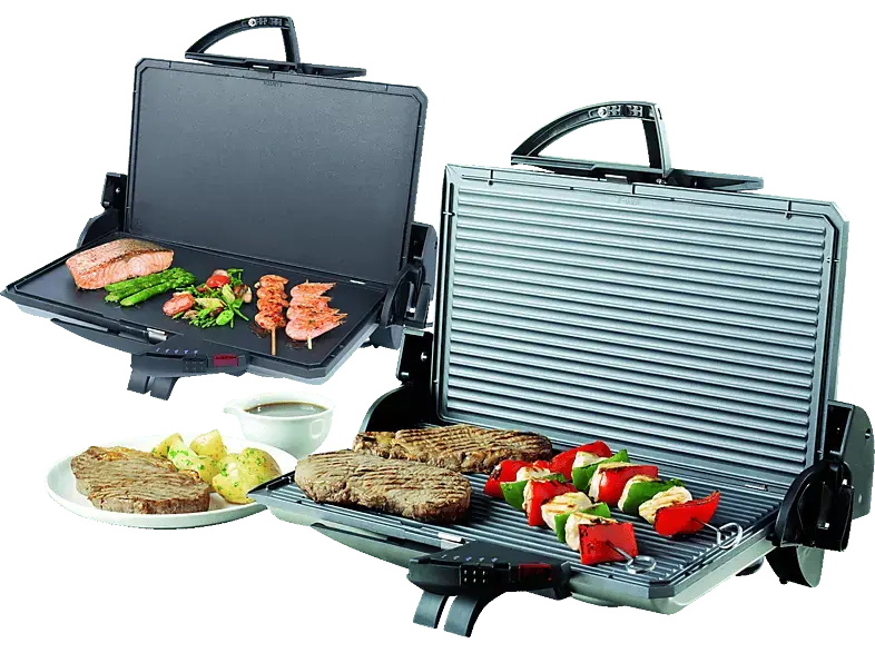 Kenwood Plattengriller HGM2000SI titan/grau