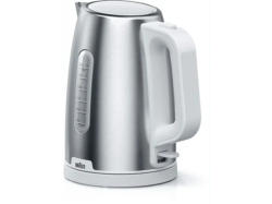 Braun WK 1500WH Pure Shine Wasserkocher (Weiß, 1.7l, 2200 Watt)