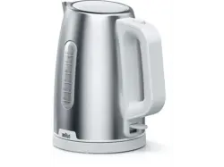 Braun WK 1500WH Pure Shine Wasserkocher (Weiß, 1.7l, 2200 Watt)
