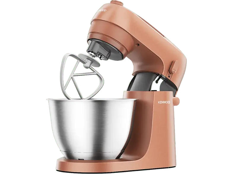 Kenwood KZM35.000RD Go Collection Küchenmaschine Clay Red (Rührschüsselkapazität: 4 l, 800 Watt)