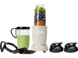 Nutri Bullet Pro NB907MASN Smoothie Maker (Sand, 900 Watt, 946 ml + 710 to go Becher)