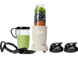 Nutri Bullet Pro NB907MASN Smoothie Maker (Sand, 900 Watt, 946 ml + 710 to go Becher)