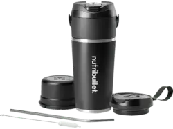 Nutri Bullet Flip NBP016B Smoothie Maker (Schwarz, 11,1 Volt, 590 ml)