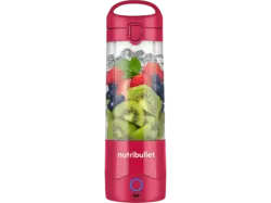 Nutri Bullet 0C22300095 NBP 003MA Portable Smoothie Maker (Magenta, 475 ml Becher, BPA-Frei)