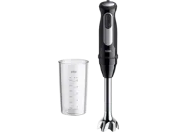 Braun MultiQuick 5 Pro Stabmixer (Schwarz, 1000 Watt, 600 ml Messbecher)