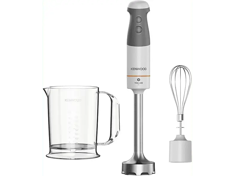 Kenwood HBM40.002WH Triblade XL Stabmixer (Weiß, 850 Watt)