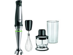 Braun MQ 7025X Stabmixer-Set (Chrom/Schwarz, 1000 Watt)