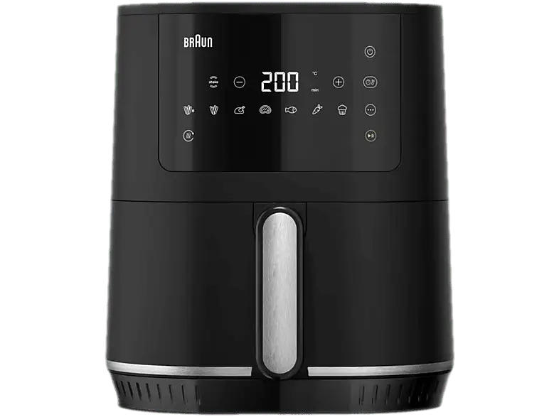 Braun MultiFry 3 HF3030 Fritteuse (4,3 l, 1500 Watt, Mattschwarz)