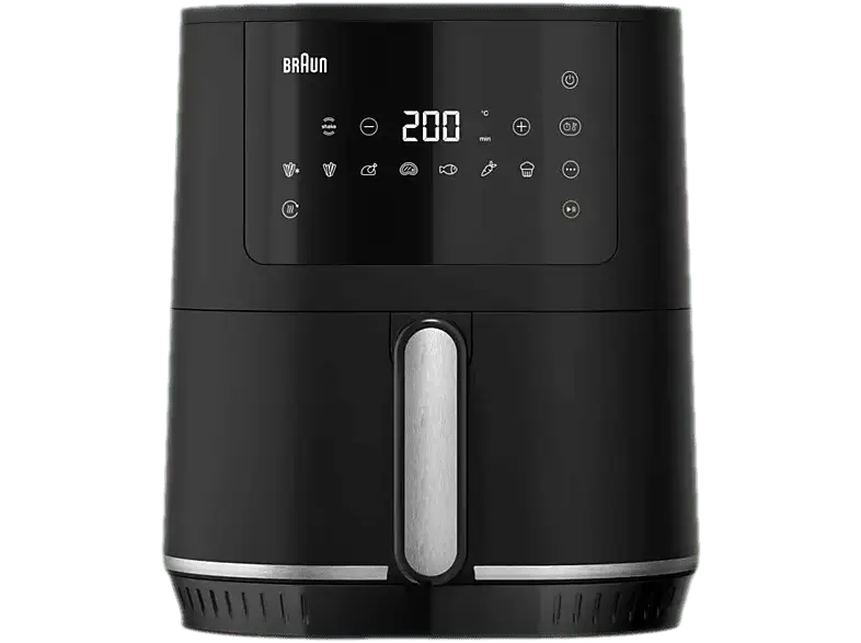 Braun MultiFry 3 HF3030 Fritteuse (4,3 l, 1500 Watt, Mattschwarz)