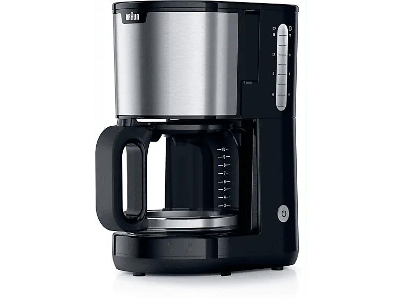 Braun KF 1500BK Pur Shine Filterkaffeemaschine Schwarz