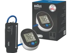 Braun BUA4050EU ExactFit™ 2 Blutdruckmessgerät (Batteriebetrieb, Oberarm, Universal-Manschettengröße)