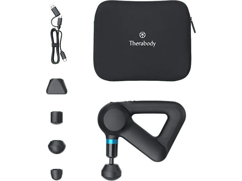 Therabody Theragun Elite 5. Generation, Massagegun, Black Schwarz