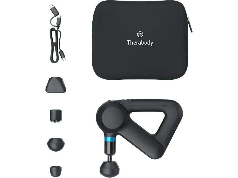 Therabody Theragun Elite 5. Generation, Massagegun, Black Schwarz