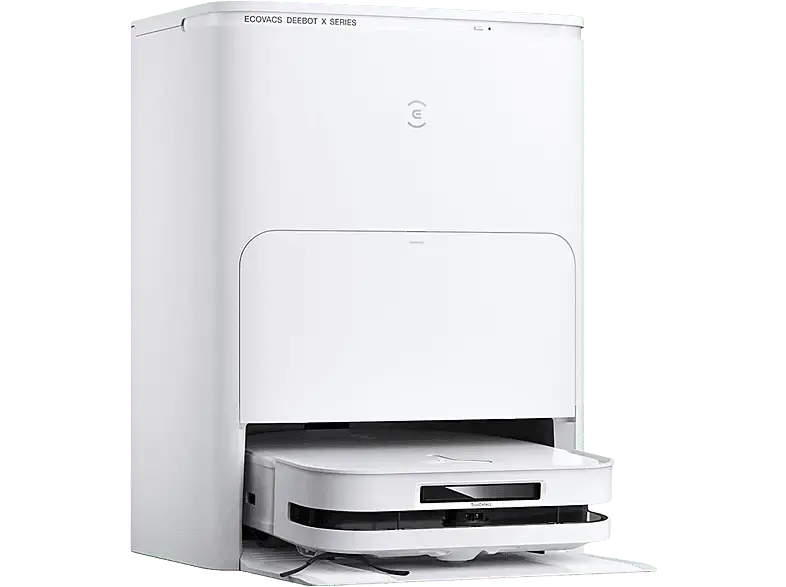 Ecovacs X5 Omni Saug- und Wischroboter (Weiß, Laufzeit: 260 min, 67,9 dB(A))