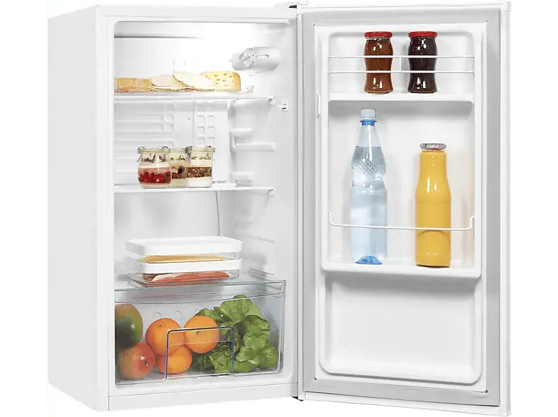 Ok.-Ggv OFR181EW Kühlschrank (E, 832 mm hoch, Weiß)