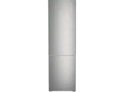 Liebherr KGNsd 57Vc03 Pure Kühlgefrierkombination (C, 371 l, 2015 mm hoch, freistehend, No Frost (verminderte Eisbildung), Tür: Edelstahltür mit SmartSteel & Gehäuse: Silver) mit 5 Jahre Geräteschutz